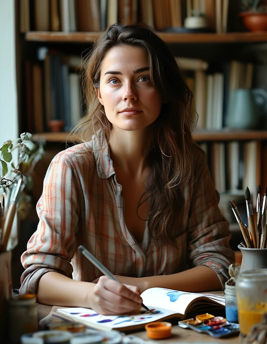 Art Journaling for Calm: The No-Talent-Required Practice for a Busy Mind