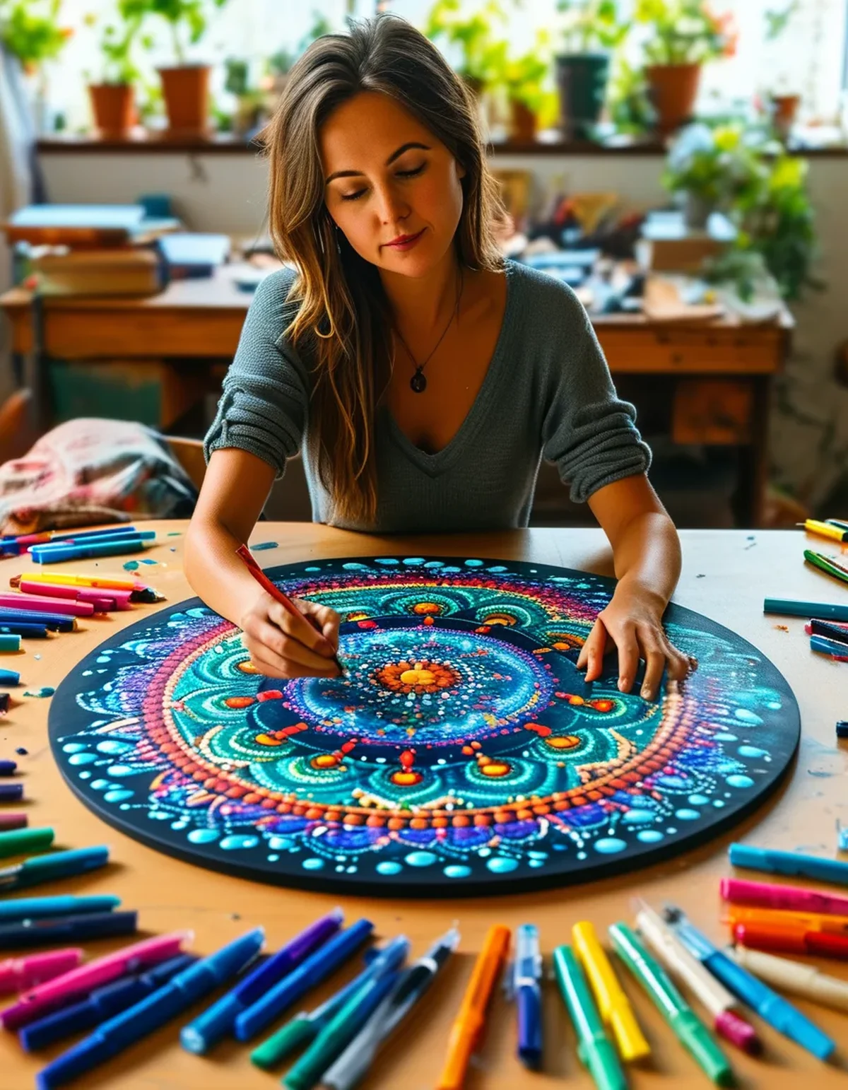 Mandala Drawing for Anxiety: How This Repetitive Pattern Practice Calms a Racing Mind