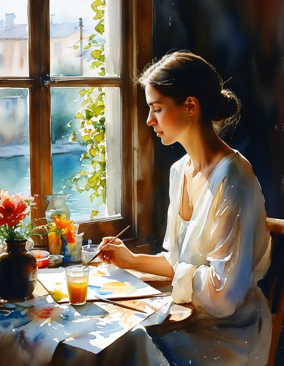 The Watercolor-for-Anxiety Mistake That Makes Beginners Quit After One Session